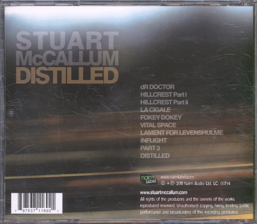 Stuart McCallum - Distilled - Cd