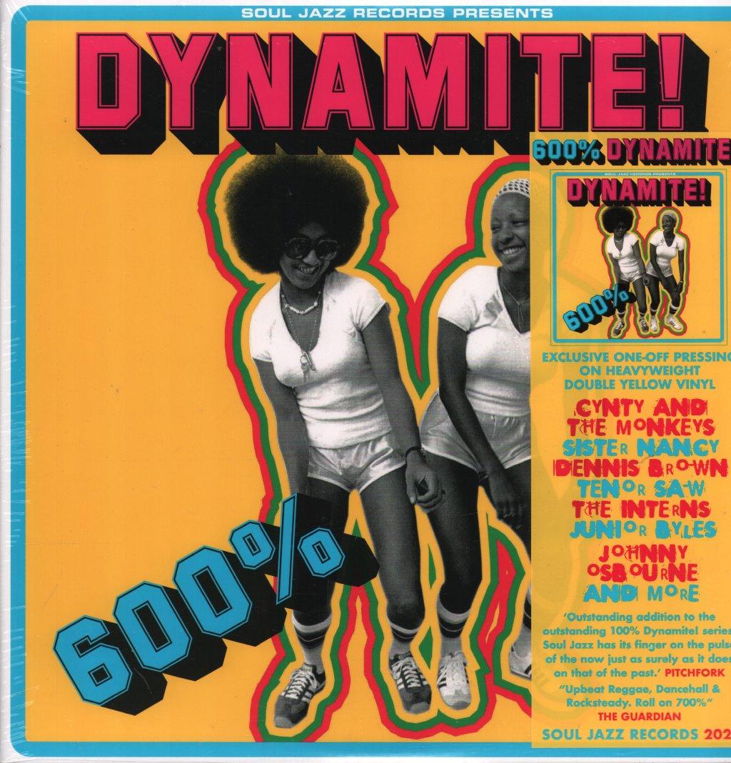 Various Artists - 600% Dynamite! Ska, Soul, Rocksteady, Funk and Dub In Jamaica - Double Lp