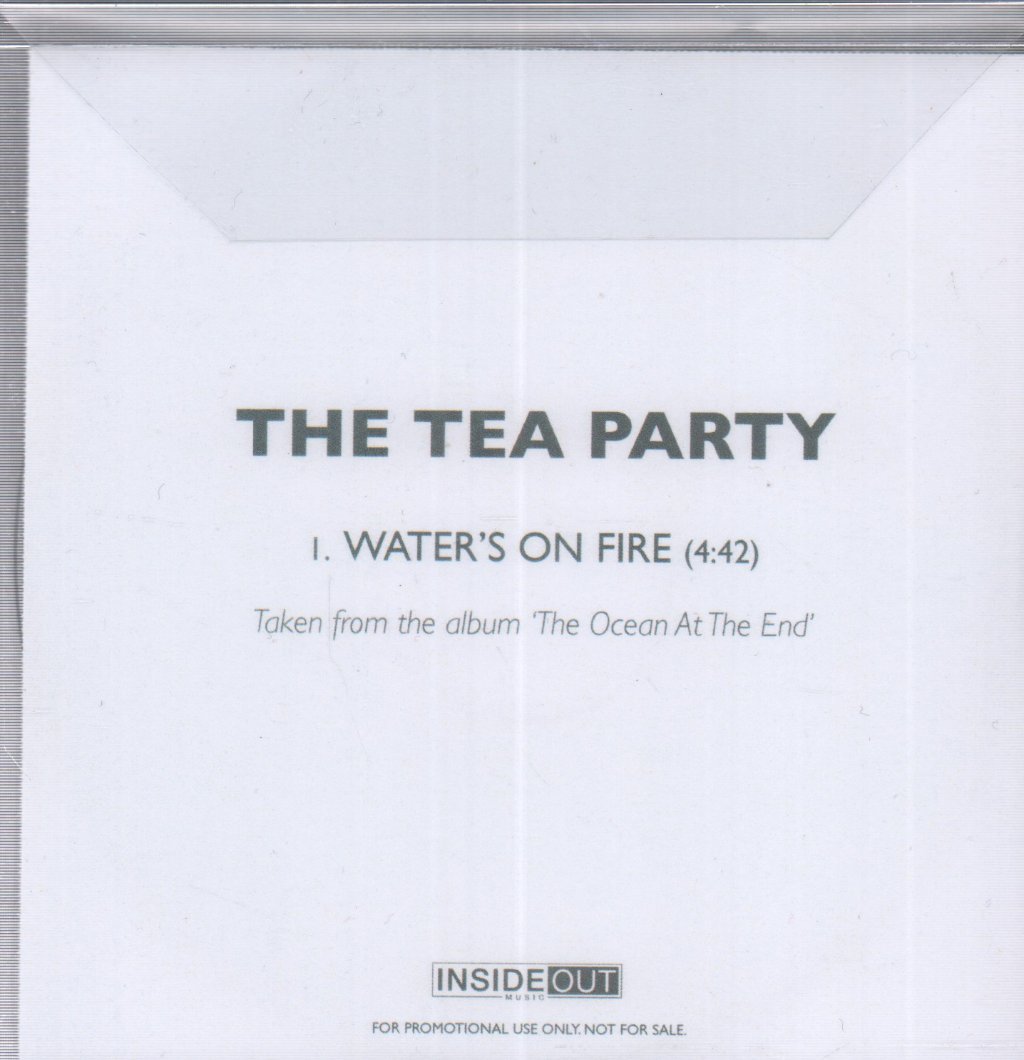 Tea Party - Water's On Fire - Cdr