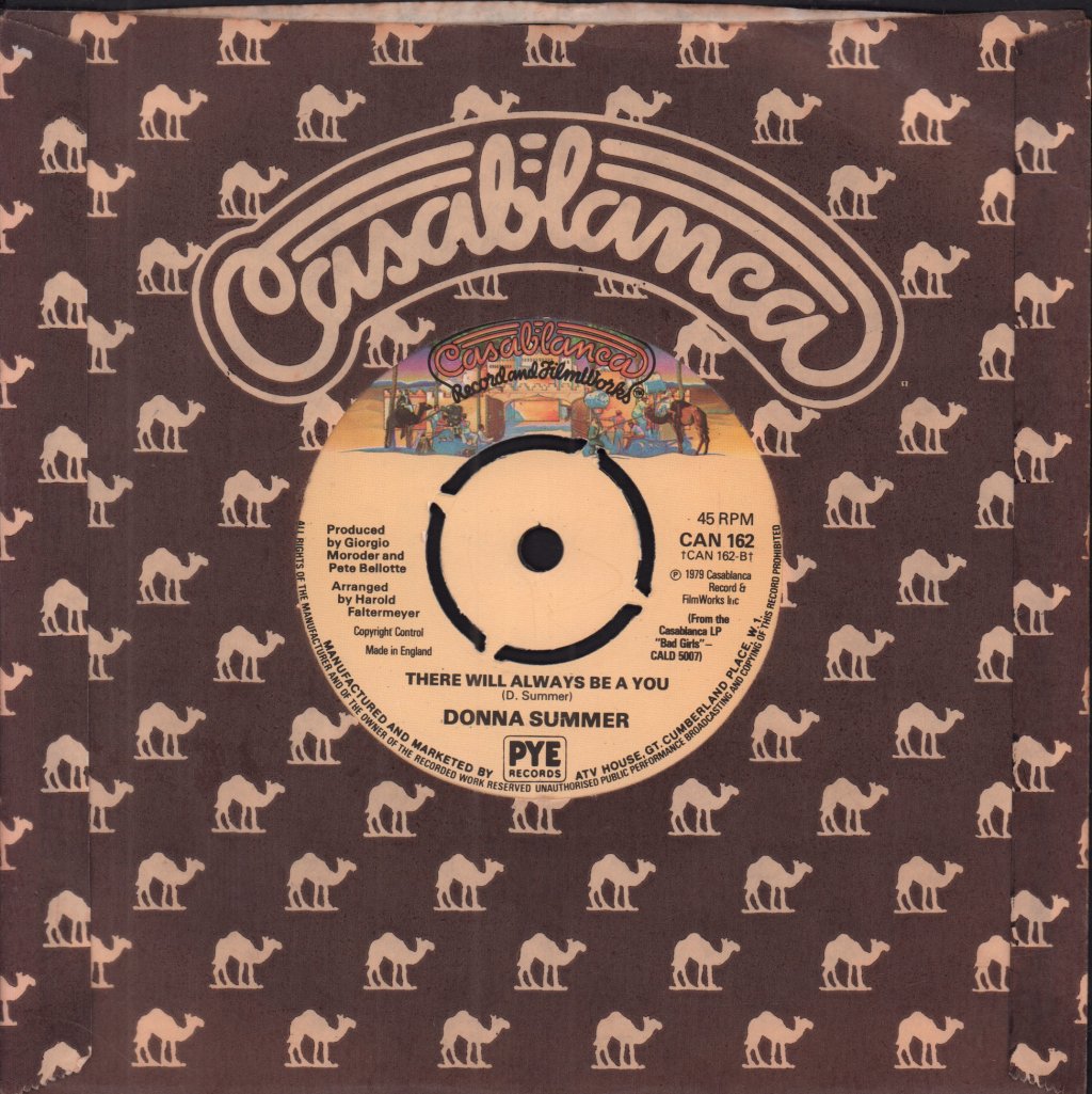 Donna Summer - Dim All The Lights - 7 Inch