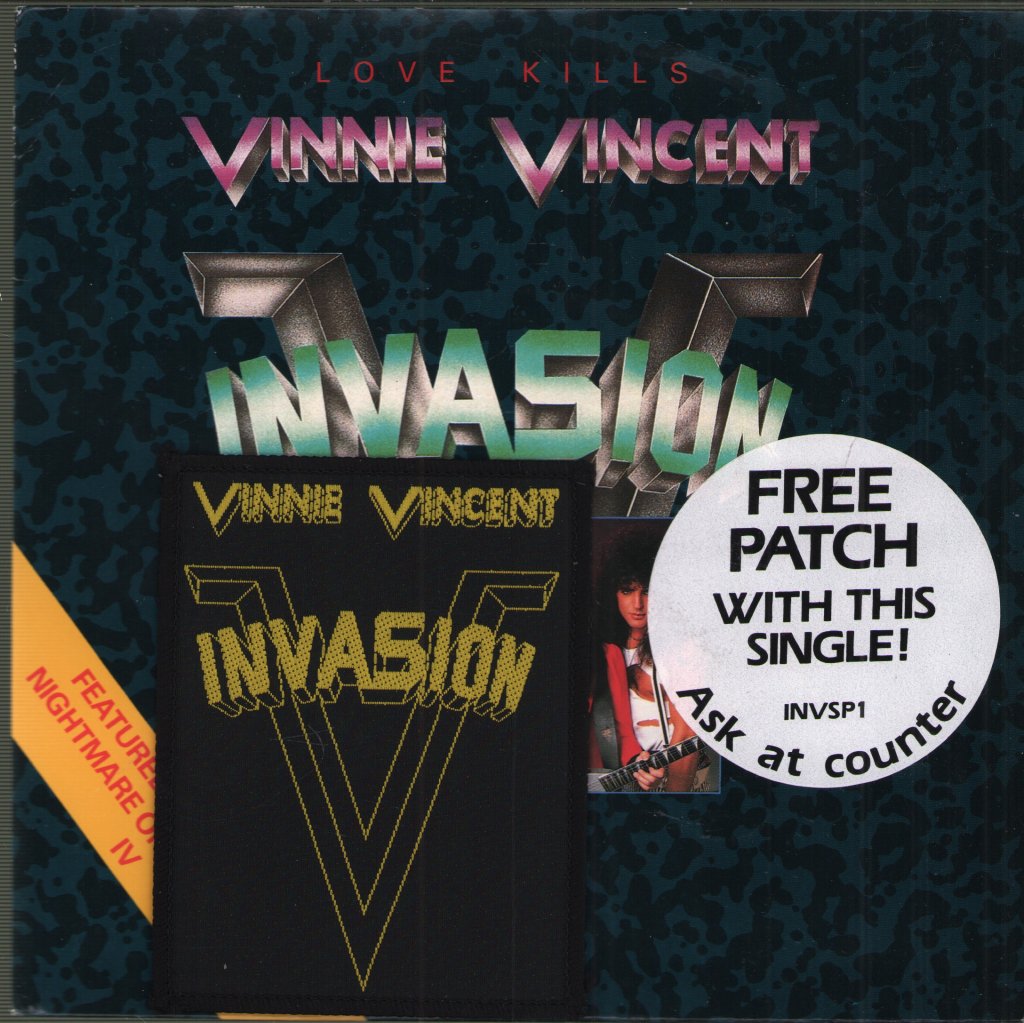 Vinnie Vincent Invasion - Love Kills - 7 Inch