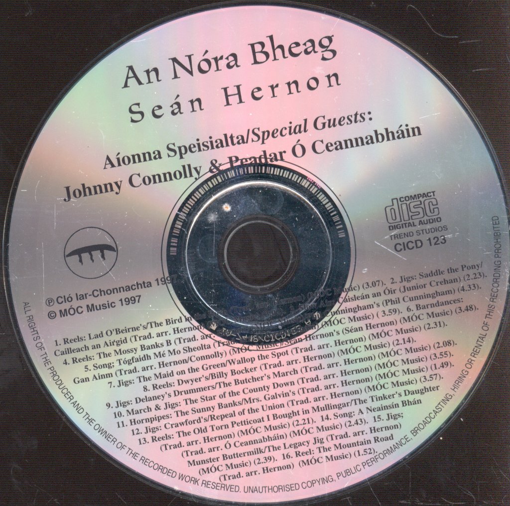 Seán Hernon - An Nóra Bheag - Cd