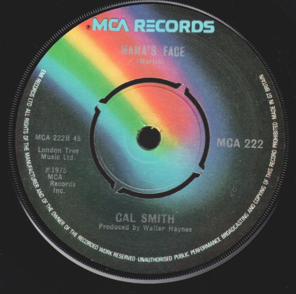 Cal Smith - Ghost Of Jim Bob Wilson - 7 Inch