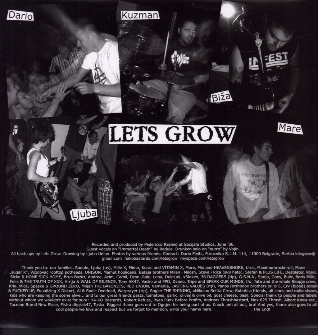 Lets Grow - Disease Of Modern Times - Lp