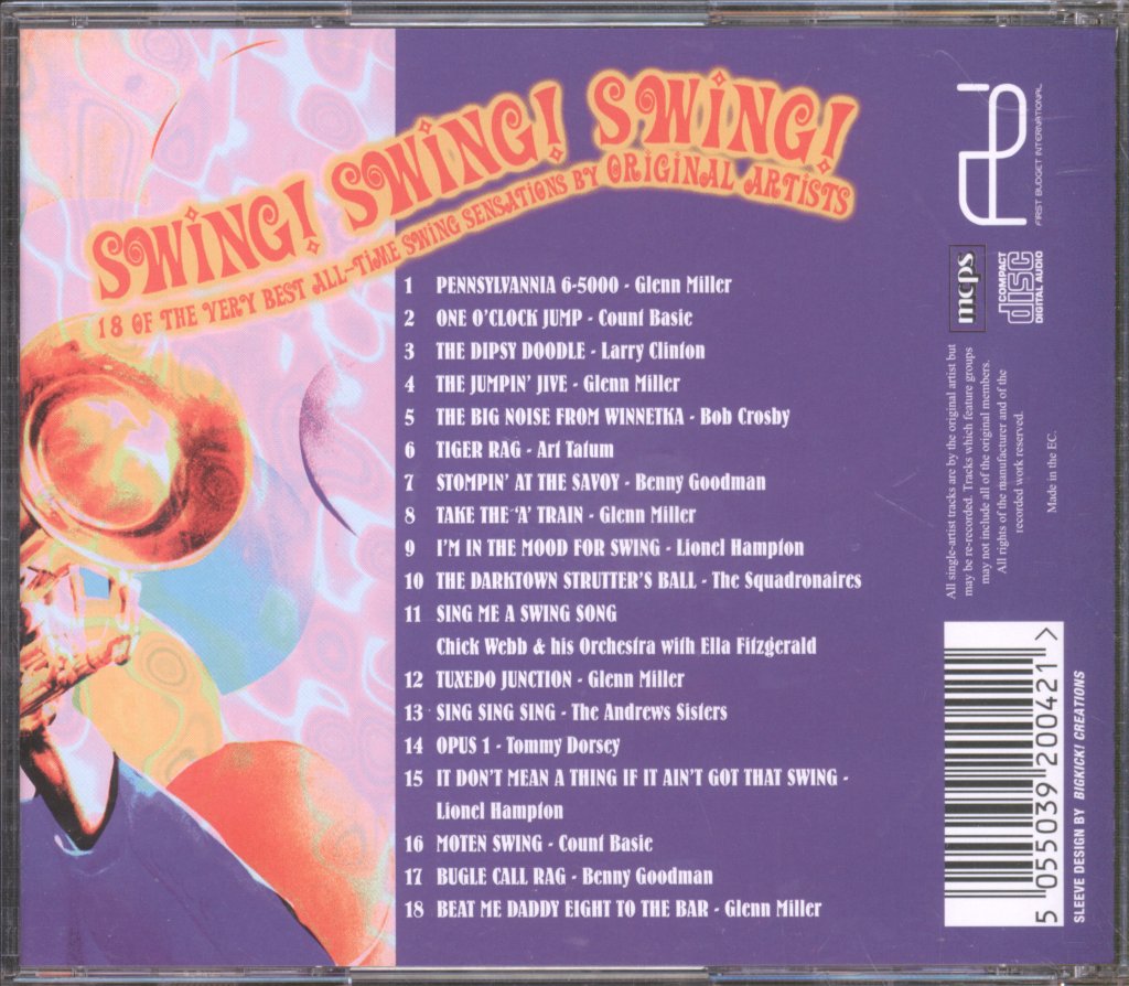 Various Artists - Swing! Swing! Swing! - Cd