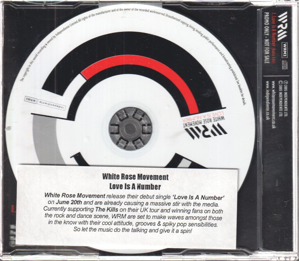 White Rose Movement - Love Is A Number - Cd