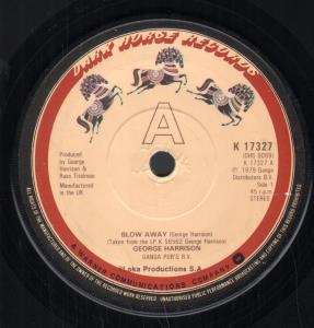 George Harrison - Blow Away - 7 Inch