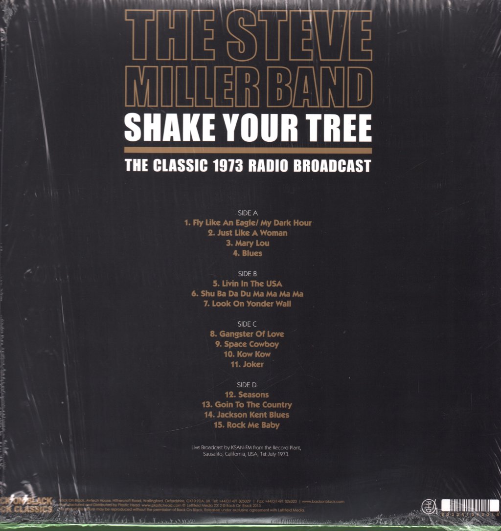 Steve Miller Band - Shake Your Tree - Double Lp