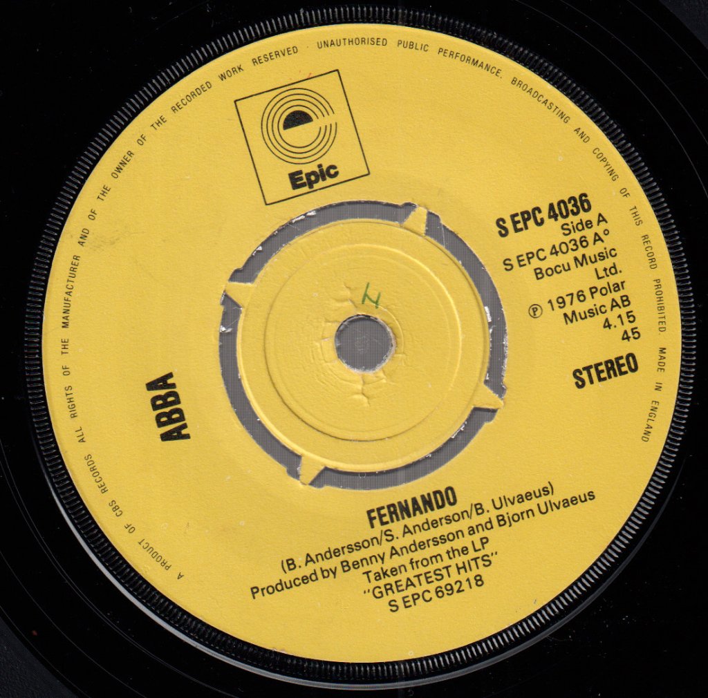 ABBA - Fernando - 7 Inch