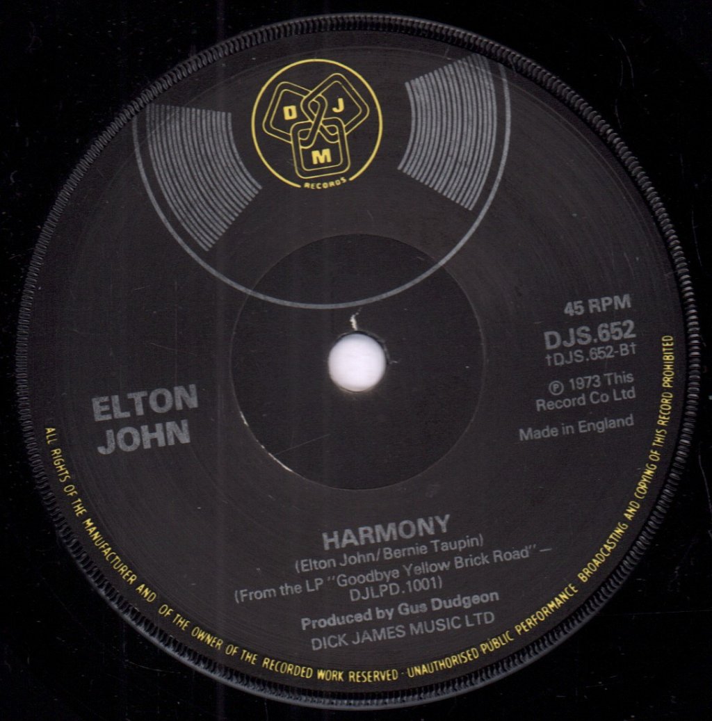 Elton John - Pinball Wizard - 7 Inch