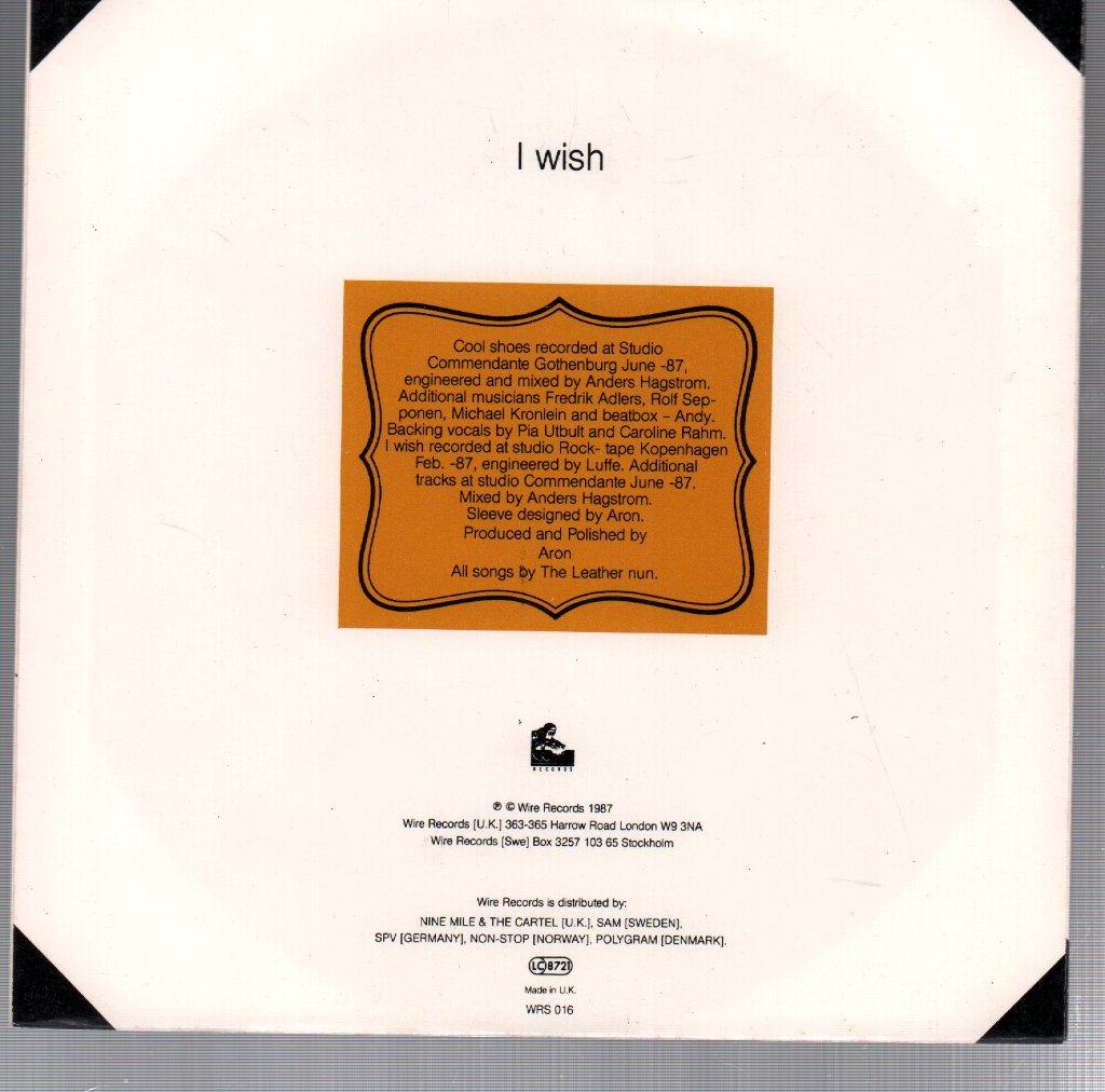 Leather Nun - Cool Shoes - 7 Inch