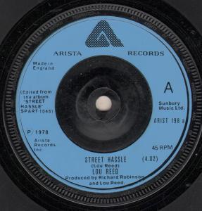 Lou Reed - Street Hassle - 7 Inch
