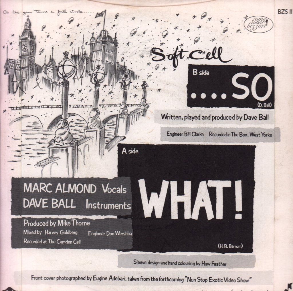 Soft Cell - What - 7 Inch