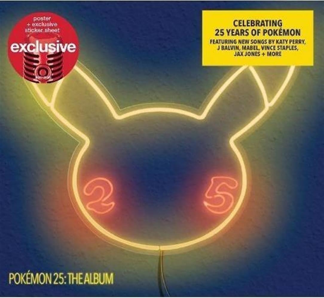 Various Artists - Pokemon 25: the Album (Poster   Exclusive Sticker Sheet) - Cd