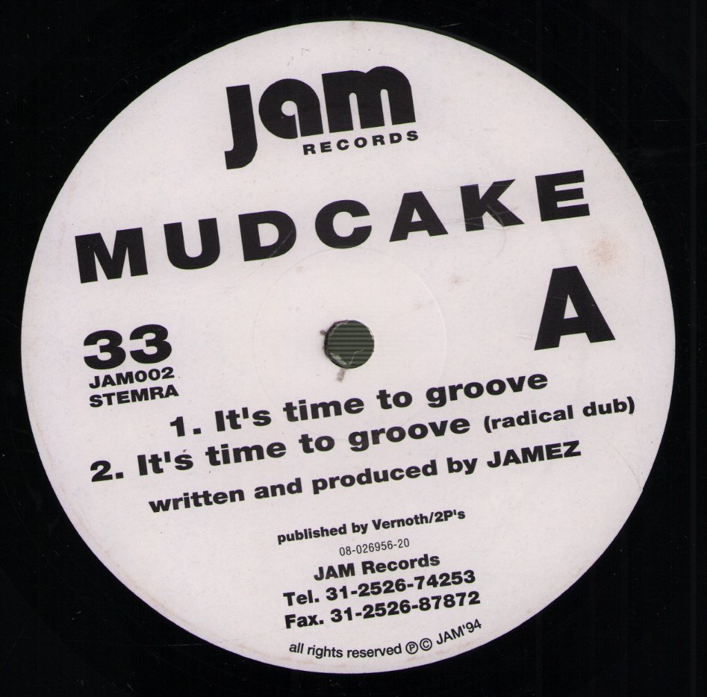 Mudcake - It's Time To Groove - 12 Inch