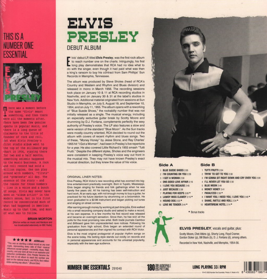 Elvis Presley - Elvis Presley - Lp