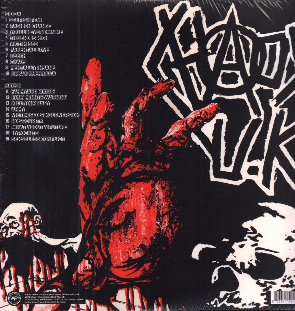 Chaos Uk - Total Chaos The Singles Collection - Lp