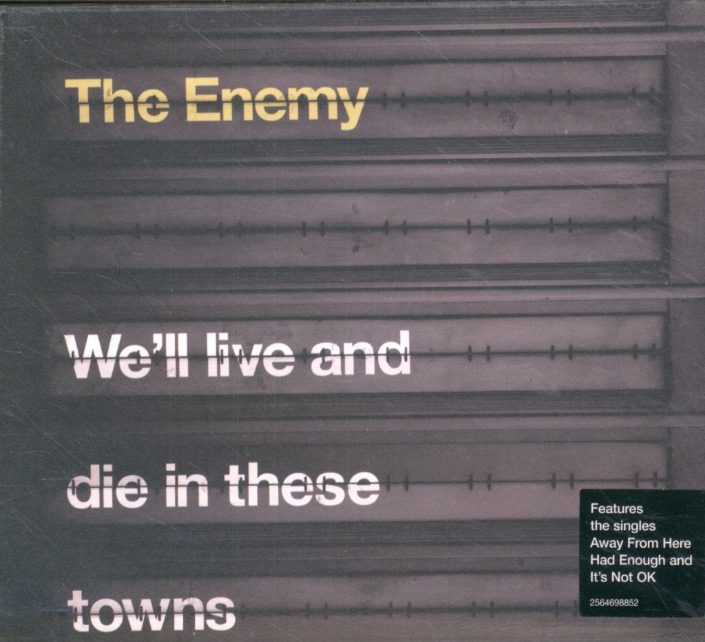 Enemy (Indie) - We'll Live And Die In These Towns - Cd