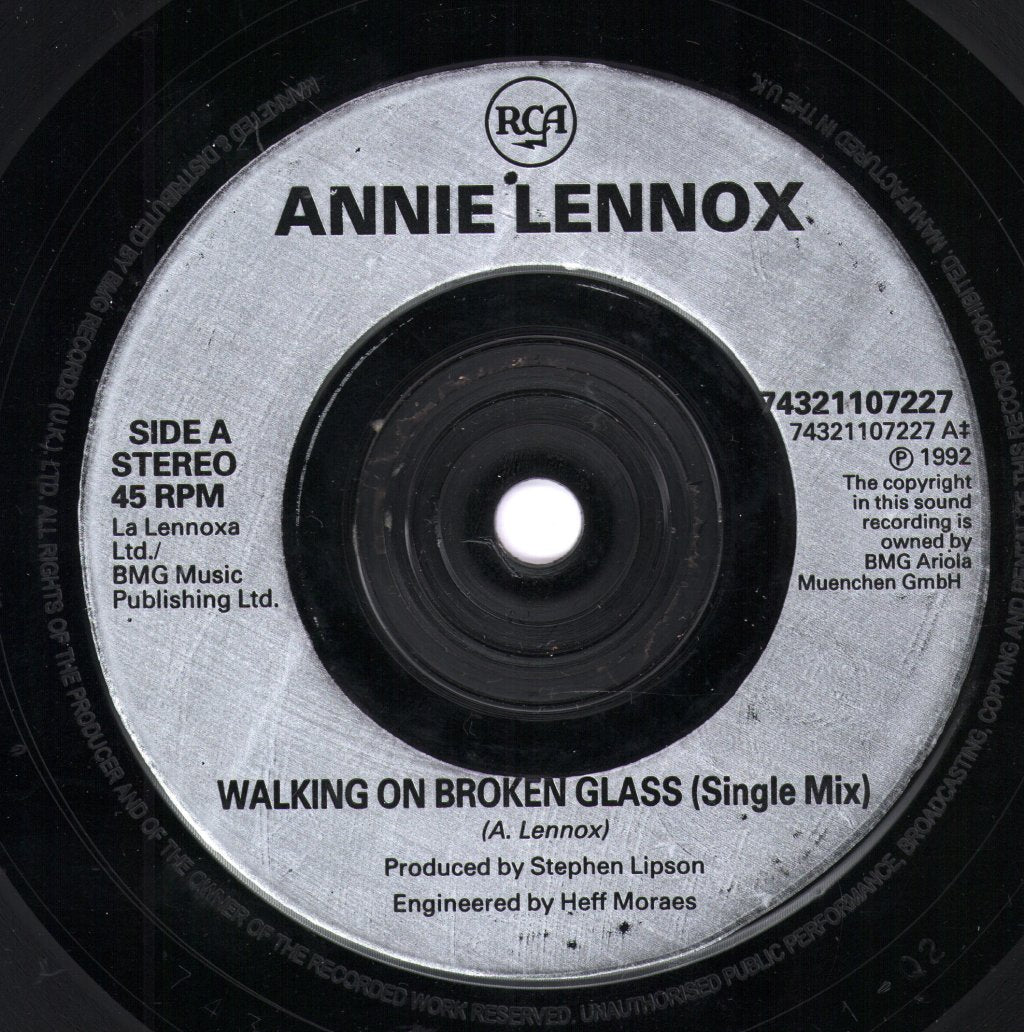 Annie Lennox - Walking On Broken Glass - 7 Inch