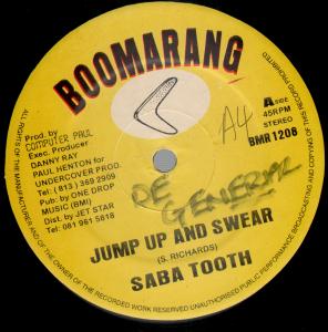 Saba Tooth - Jump Up And Swear - 12 Inch