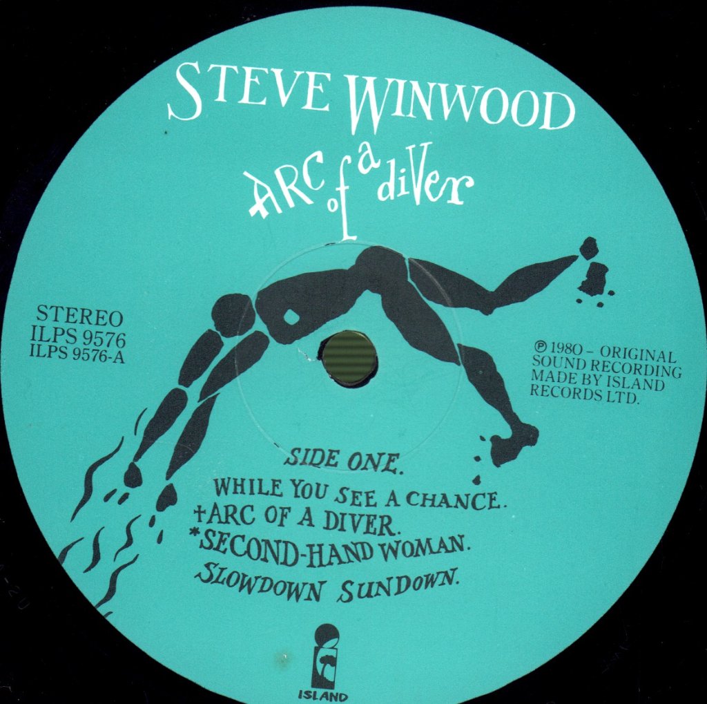 Steve Winwood - Arc Of A Diver - Lp