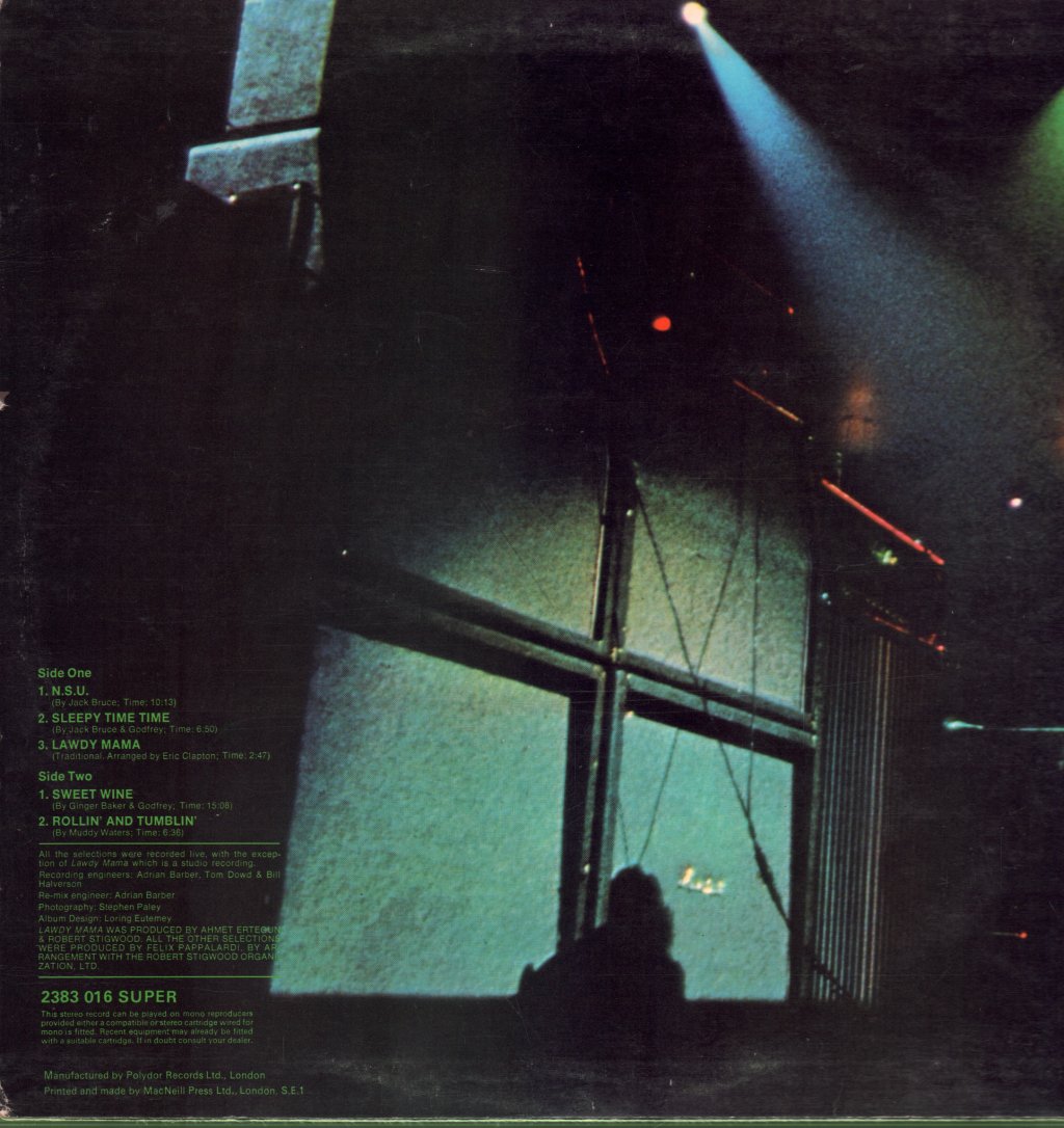 Cream - Live Cream - Lp