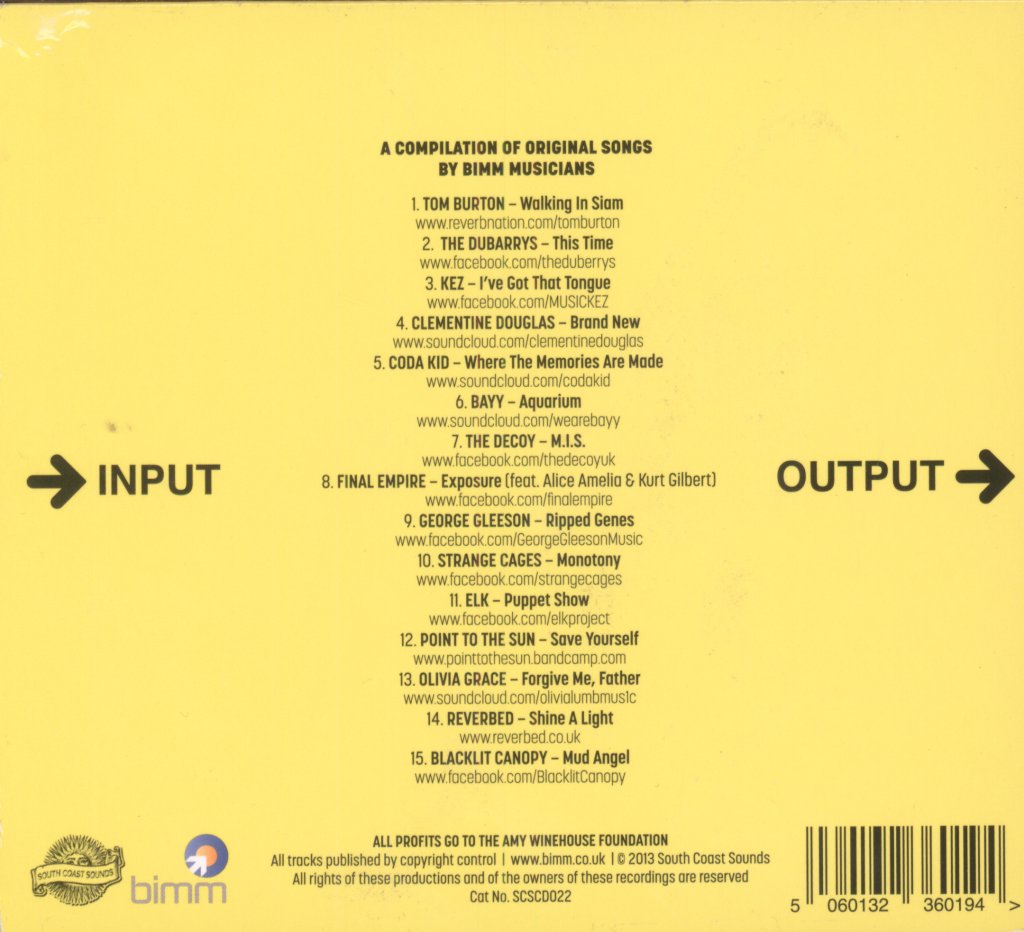 Various Artists - Input Output - Cd