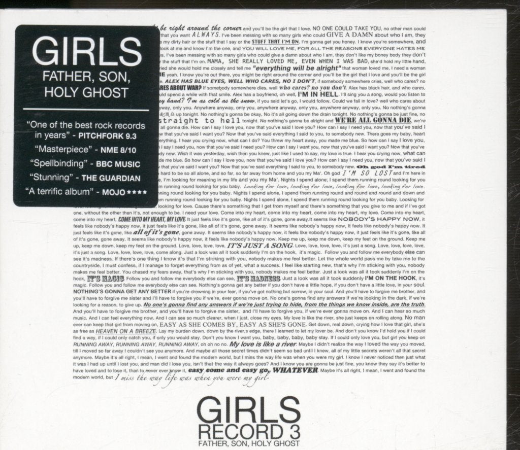 Girls (2000'S) - Father, Son, Holy Ghost - Cd