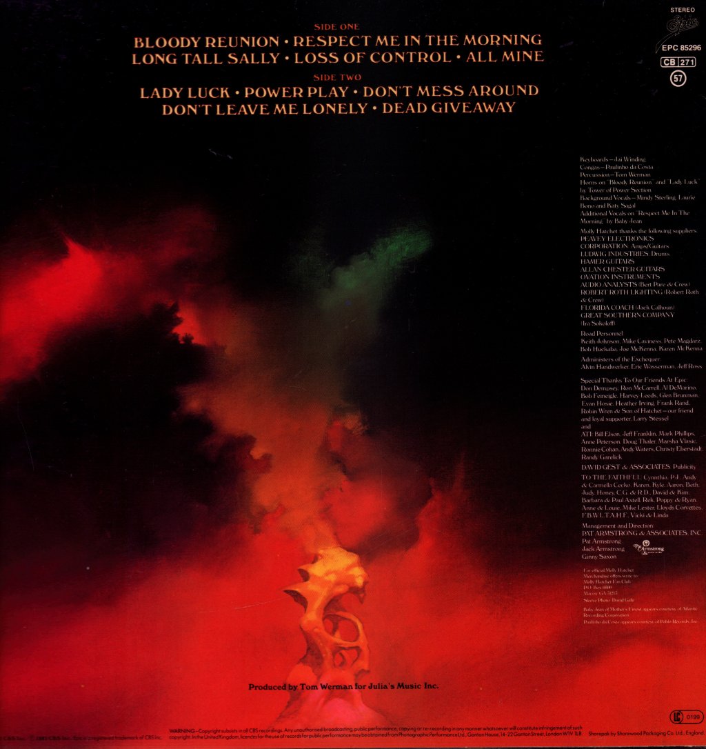 Molly Hatchet - Take No Prisoners - Lp