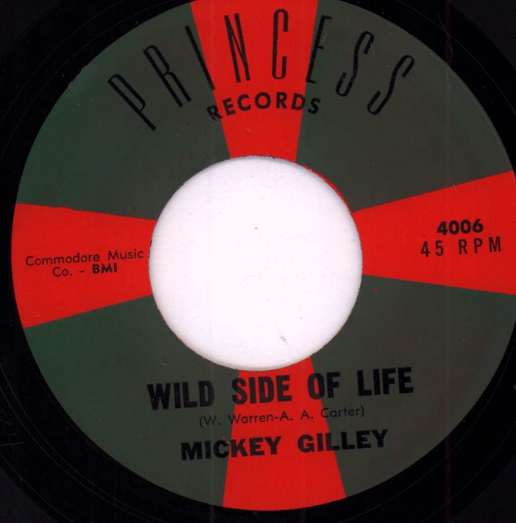 Mickey Gilley - Wild Side Of Life - 7 Inch