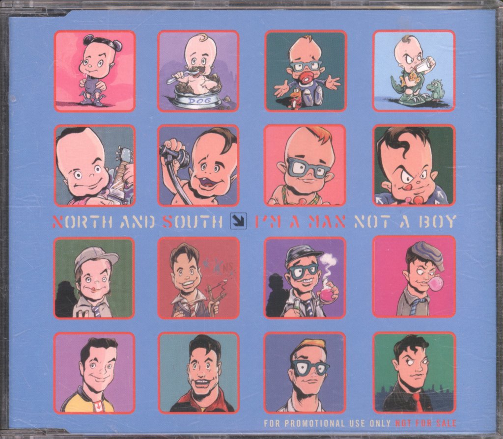 North And South - I'm A Man Not A Boy - Cd