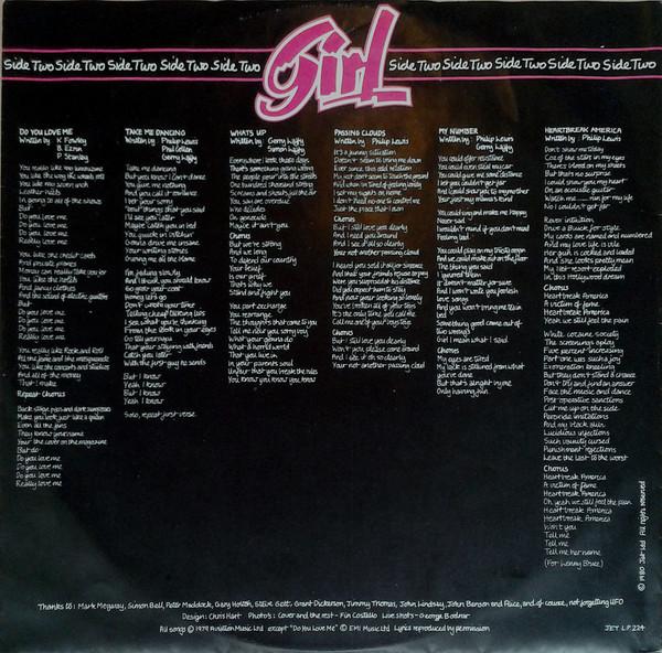 Girl - Sheer Greed - Lp