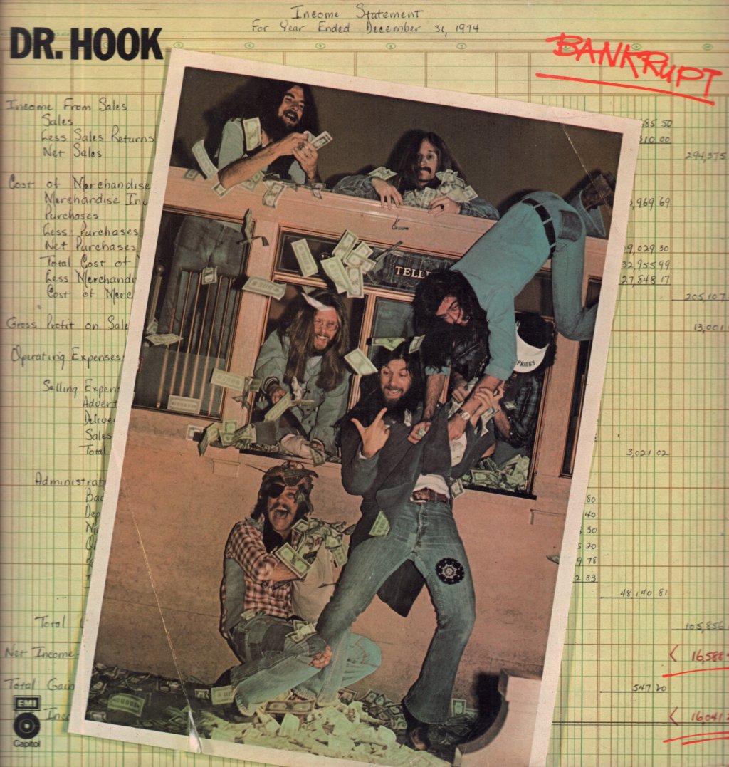 Dr Hook - Bankrupt - Lp