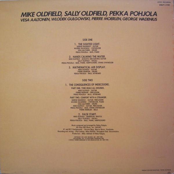 Mike Oldfield, Sally Oldfield, Pekka Pohjola - US-101 - Lp