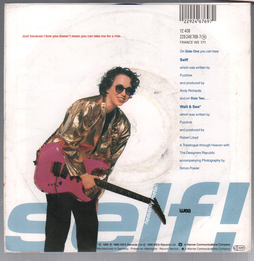 Fuzzbox - Self - 7 Inch