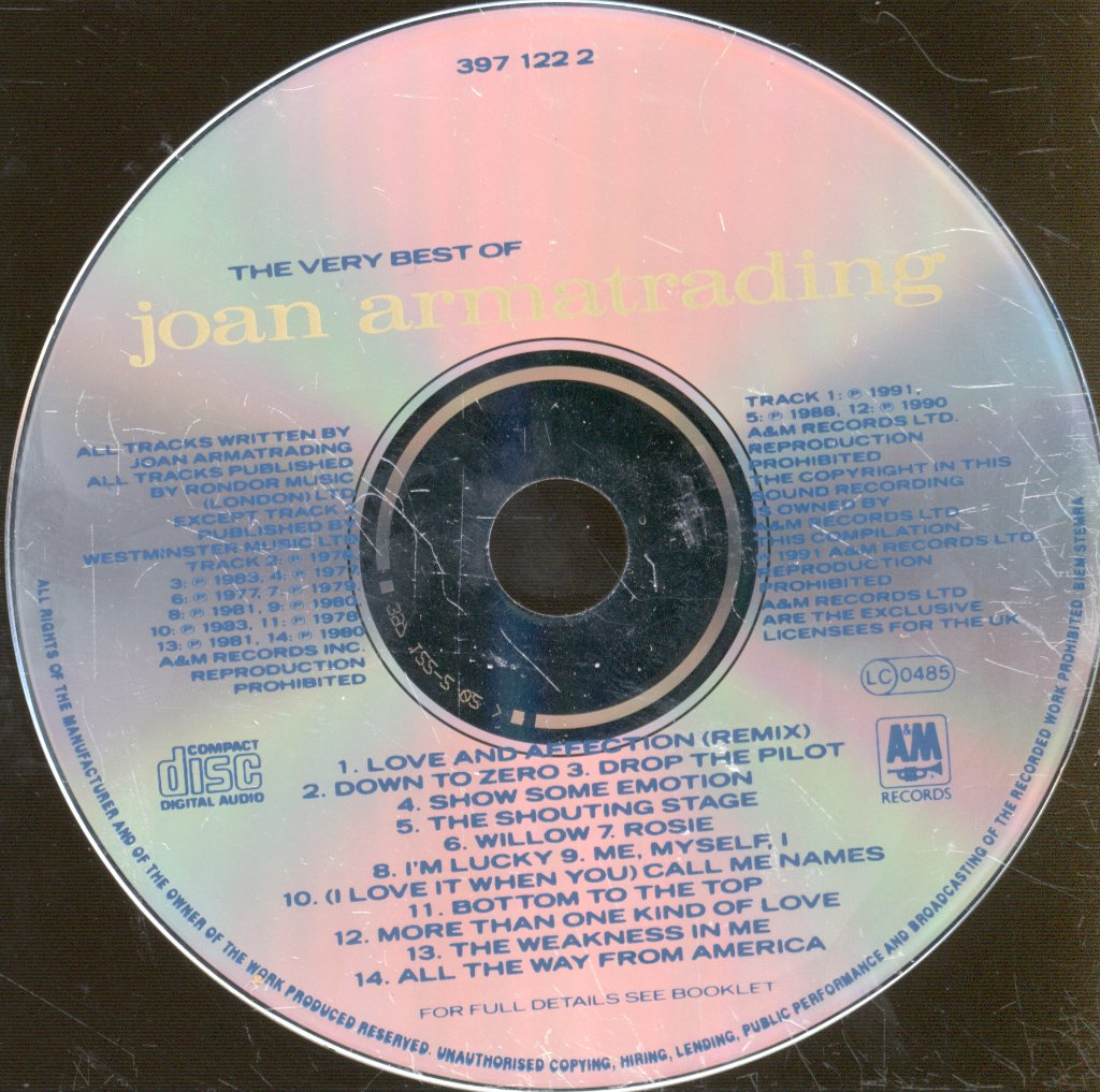 Joan Armatrading - Very Best Of Joan Armatrading - Cd