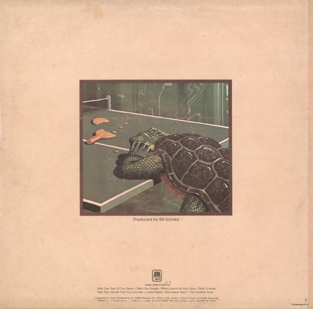 Pablo Cruise - Part Of The Game - Lp