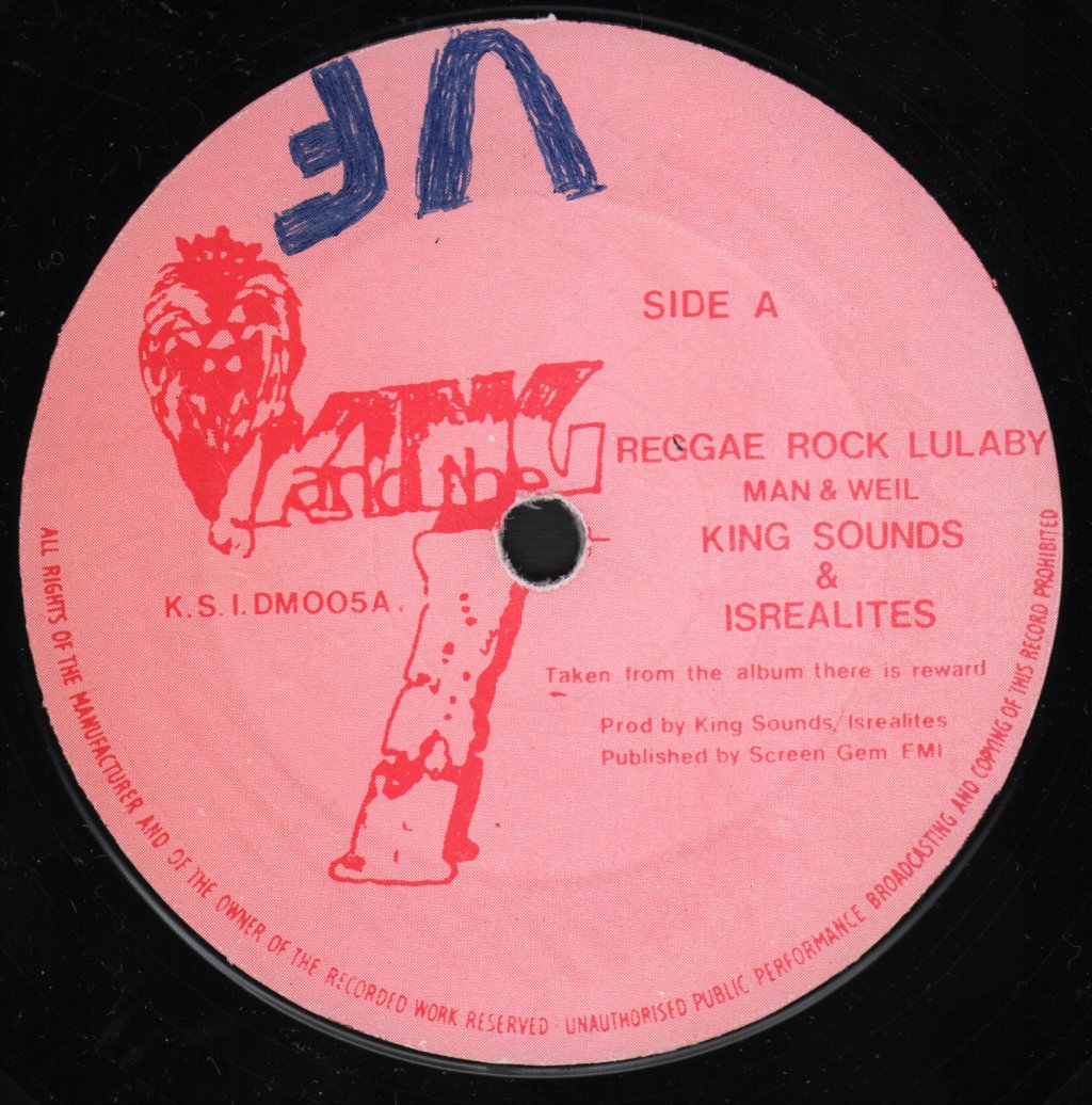King Sounds And The Israelites - Reggae Rock Lulaby - 12 Inch