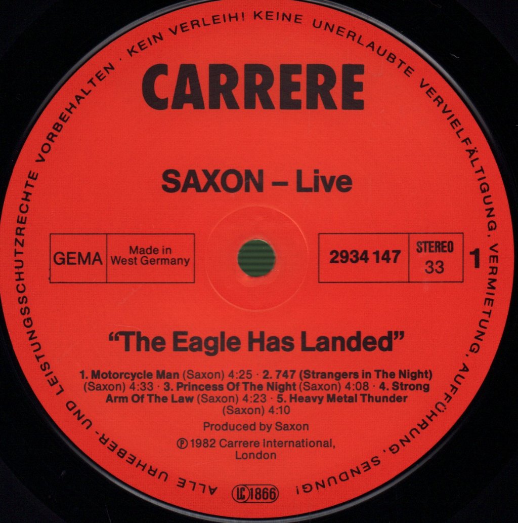 Saxon - Eagle Has Landed (Live) - Lp
