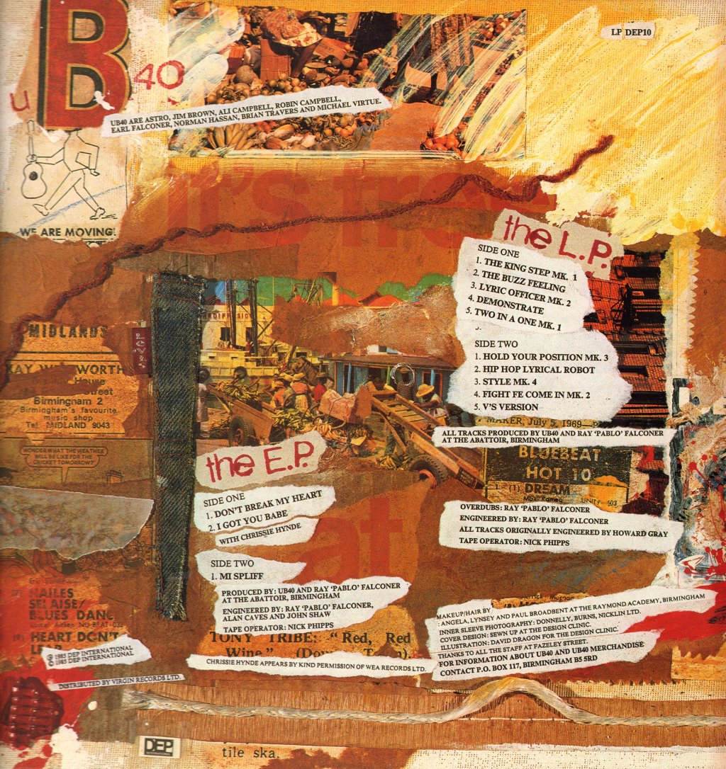 UB40 - Baggariddim - Double Lp