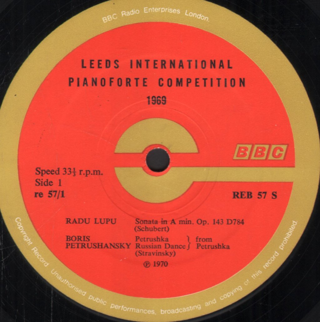 Various Artists - Leeds International Pianoforte Competition - Lp