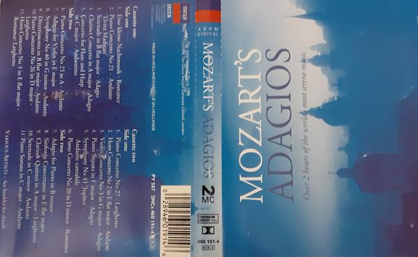 Various Artists - Mozart's Adagios - Double Cassette