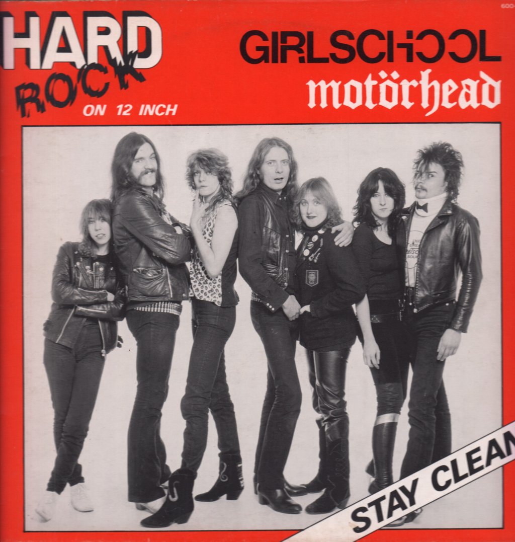 Motorhead And Girlschool - Stay Clean - 12 Inch
