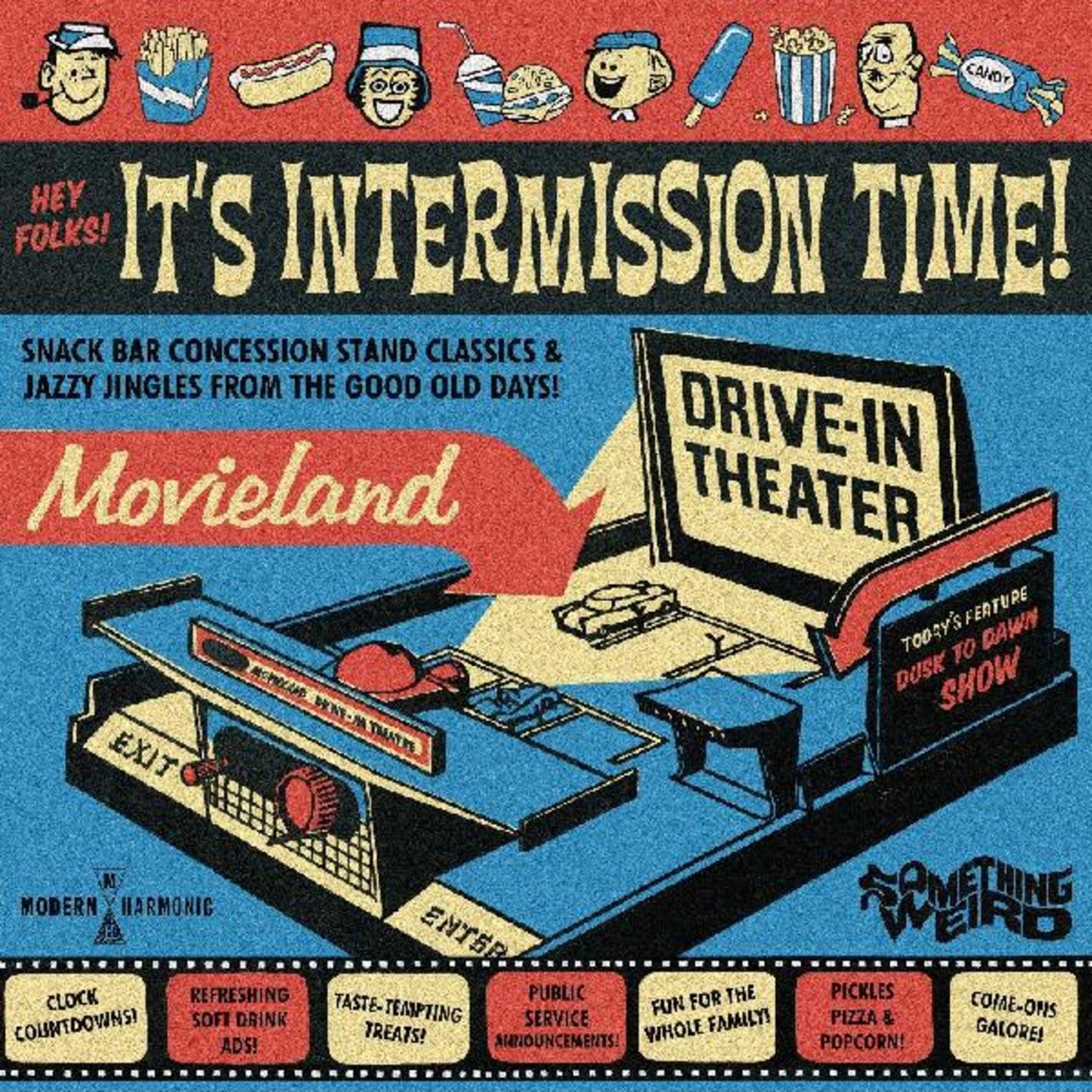 Something Weird - Hey Folks! It's Intermission Time! - Lp