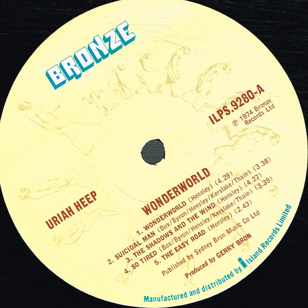 Uriah Heep - Wonderworld - Lp