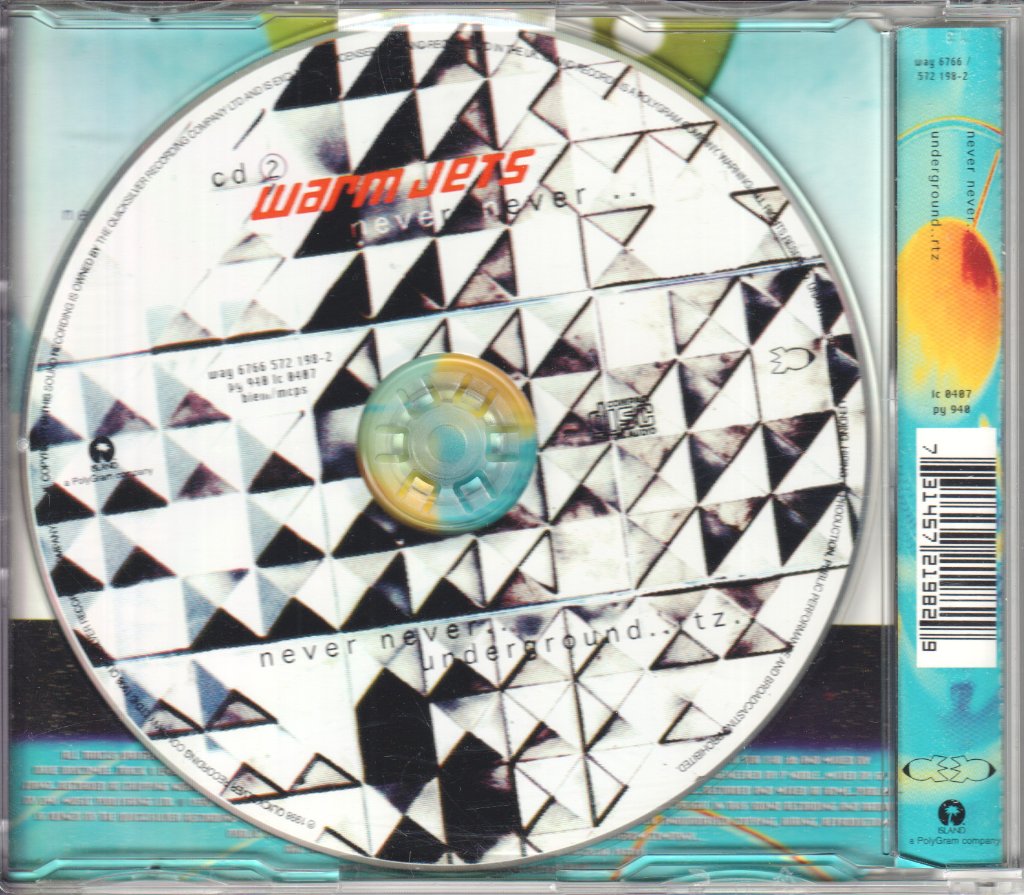 Warm Jets (Uk Indie Group) - Never Never - Cd