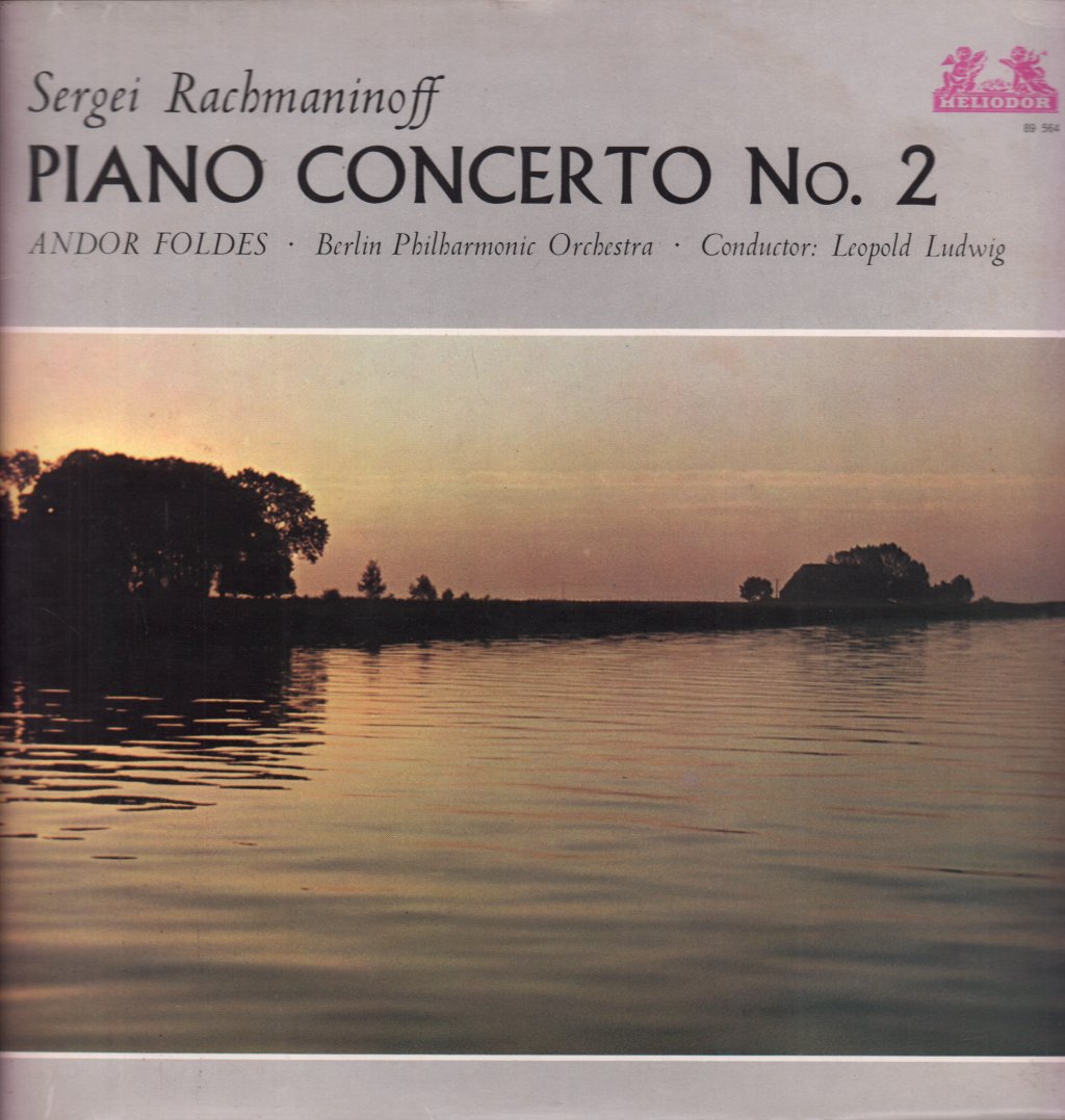 Andor Foldes / Berlin Philharmonic Orchestra - rachmaninoff Piano Concerto No. 2 In C Minor, Op.18 - Lp