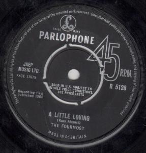 Fourmost - A Little Loving - 7 Inch
