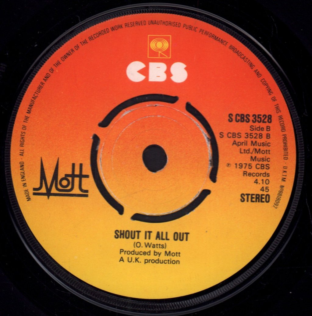 Mott - Monte Carlo - 7 Inch