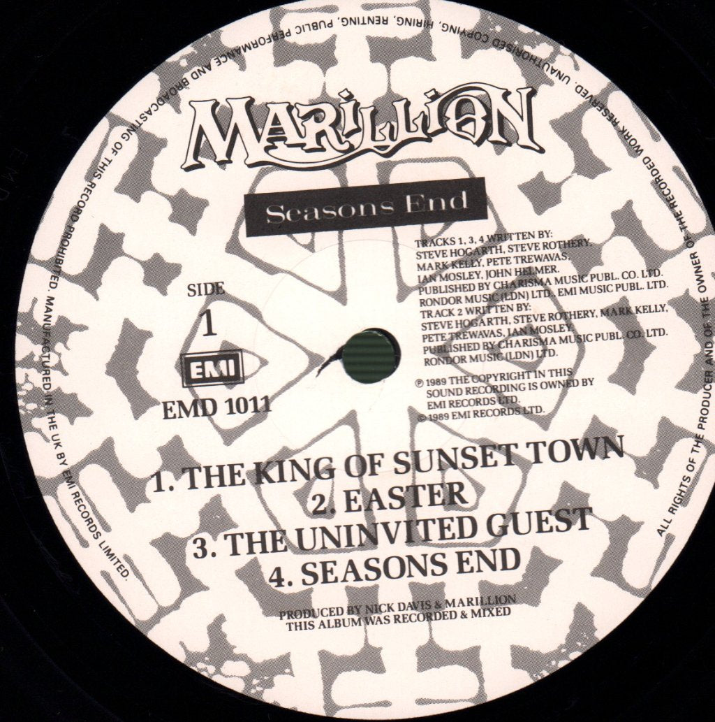 Marillion - Seasons End - Lp